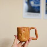Amber Mug - el yapımı seramik
