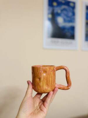 Amber Mug - el yapımı seramik