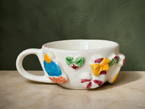 Christmas mug - el yapımı seramik